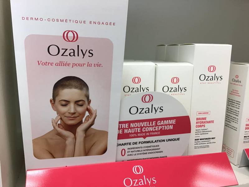 Arrivée de la gamme Ozalys à l'institut Espace Capillaire